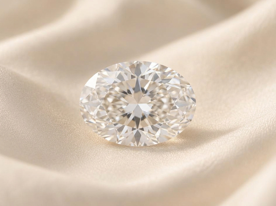 Oval diamond